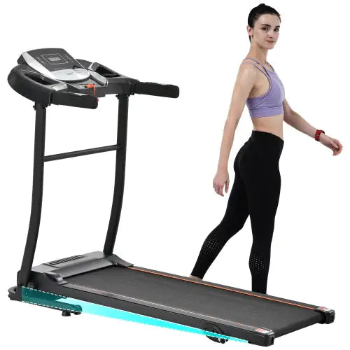 Home Folding Treadmill With Pulse Sensor