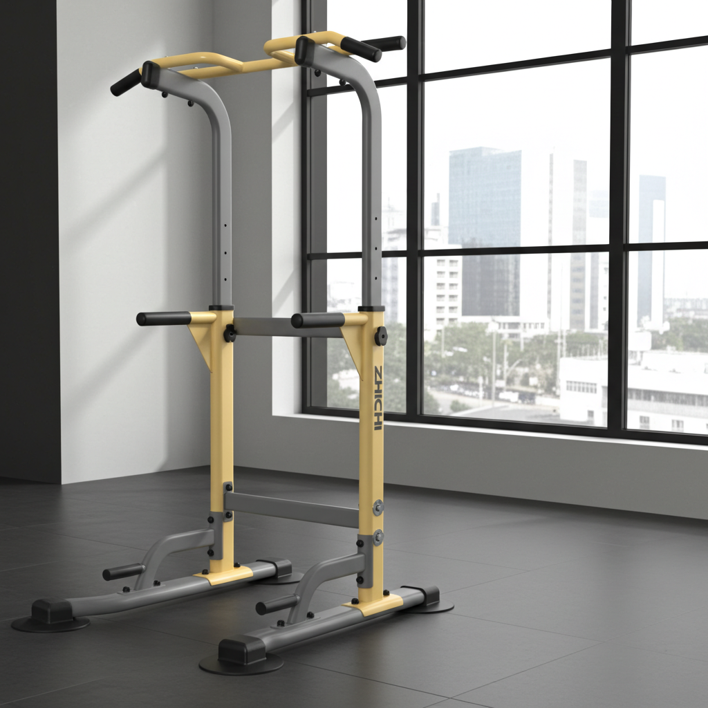 Pull Up Dip Station For Home Gym