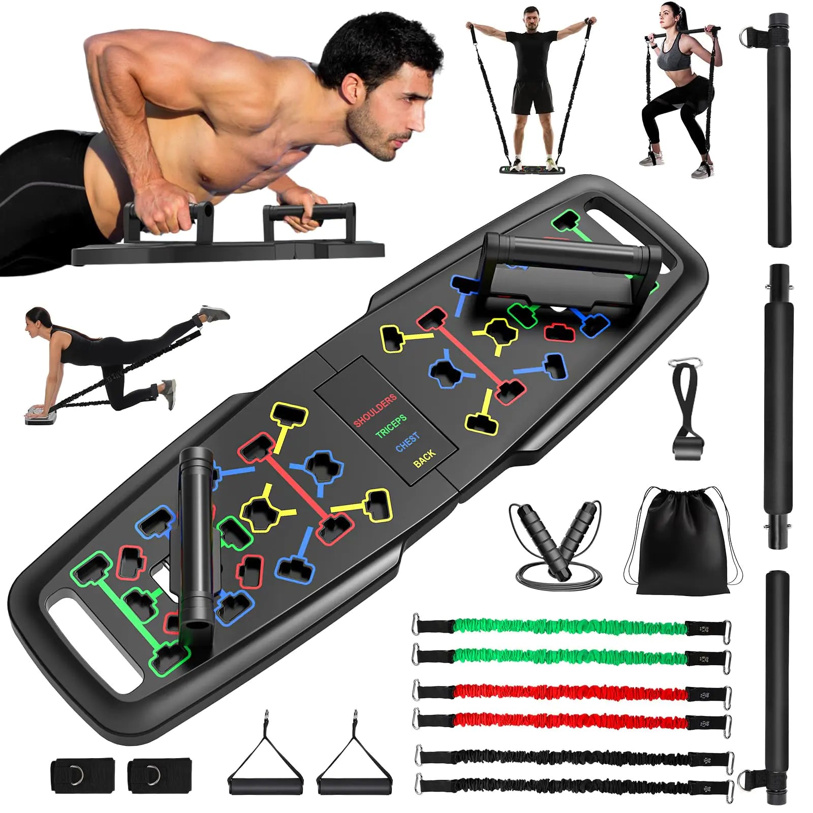 Portable Home Gym Workout Equipment