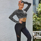 Camo Yoga Top